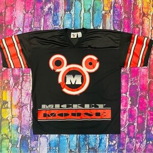 Vintage Disney Mickey Mouse football jersey size 2XL